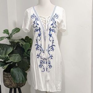 Lulu's Down in Kokomo Shirt Dress